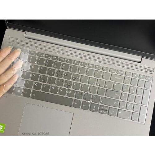 Clear TPU Notebook Keyboard cover Skin Protector For Lenovo IdeaPad 5 15iil05 15are05 15iil 15are 05 Laptop Ideapad5 15.6" 2020