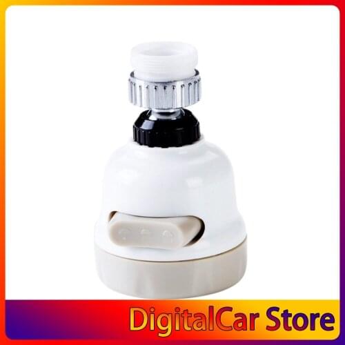 Water Tap Filter Faucet Splash-proof Kitchen Filter 360 Degree Rotating Pressurizing Splash-proof Adjustable Tap Accessory