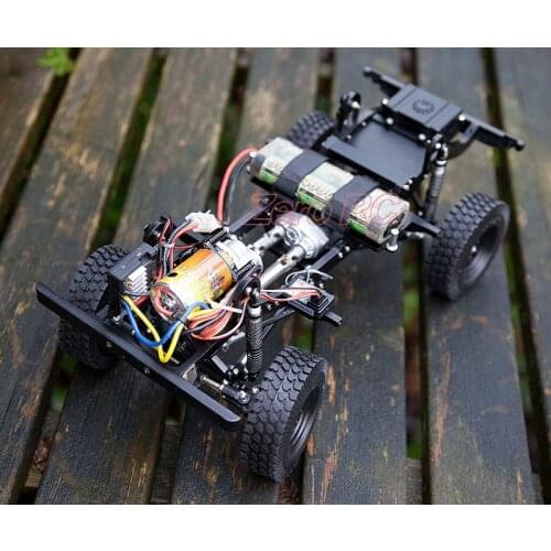 1/10 FULL METAL RC ROCK CRAWLER Gelande II Defender D90 Chassis RC4WD