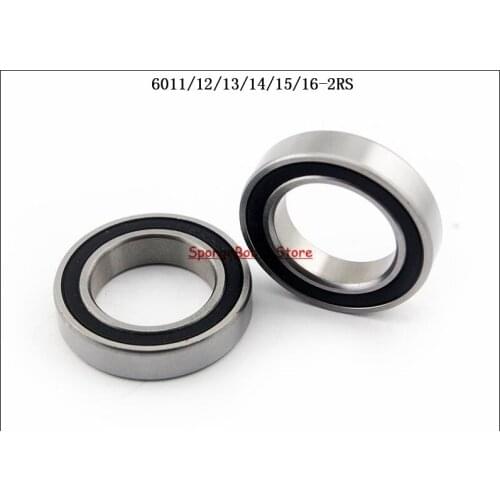 1Pcs 6015-2RS 6015 RS 75x115x20mm Rubber Sealed Deep Groove Ball Bearing