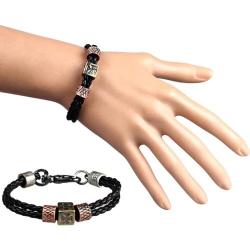 5pcs New Fashion Copper Alloy jewelry leather bracelet Double infinite multilayer bracelet factory price wholesales