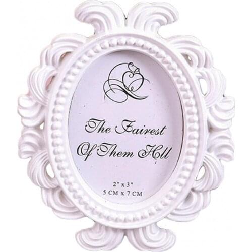 80% HOT Hollow Design Oval/Rectangle Photo Frame Picture Holder Wedding Home Decor Gift Small Photo Frame Wedding Gift Ornaments