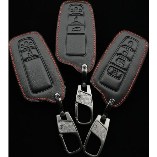 Car Key Cover For Toyota Camry Chr Corolla Rav4 Avalon Land Cruiser Prado Prius Remote Fob Cover 2 3 4 Button 2018 2019 2020