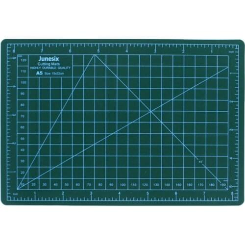 A5 Cutting Board Manual Model Multi-Purpose Model Cutting Pad Rubber Stamp Engraving Pad Measuring Scale Board