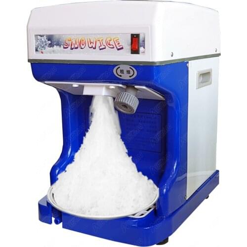 HK169 Electric Ice Crusher Commercial Ice Crusher Snow Cone Maker Machine Shaved Ice Crusher