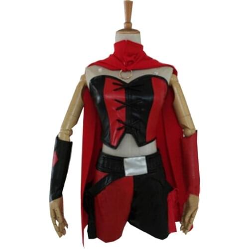 2021 Costume Injustice 2 Cosplay Suit Sexy Lady PU Leather Full Outfits Halloween Costume for Women Adult Size