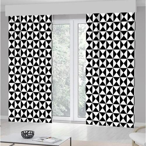 Kozzy Home RFE0516 Satin Printed Single Wing Backdrop Curtain