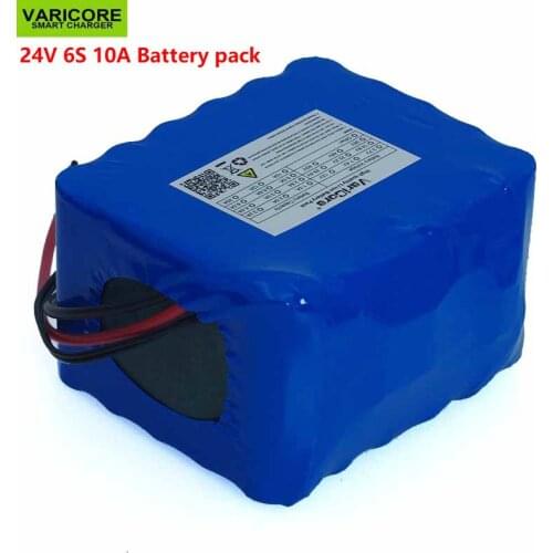VariCore 24V 10Ah 6S5P 18650 Battery Lithium Battery 25.2V 10000mAh Electric Bicycle Moped / Electric / Li-ion Battery Pack