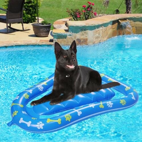 Inflatable Pool Dog Pool Float Pet Hammock Float Dog Swimming Pool Float Lounger Floating Toys Inflatable Floating Bed Chair