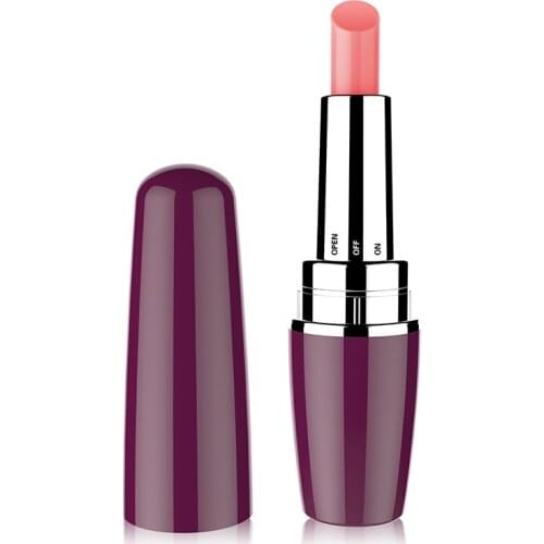Natural Waterproof Fashionable ABS Mini Lipstick Vibrator