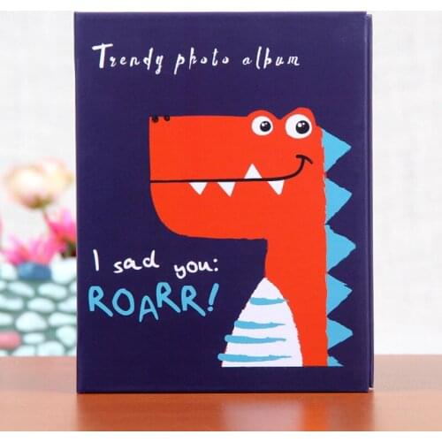 The new 4D big 6-inch photo album 100 photos album album thin insert childrens growth book photo Polaroid album