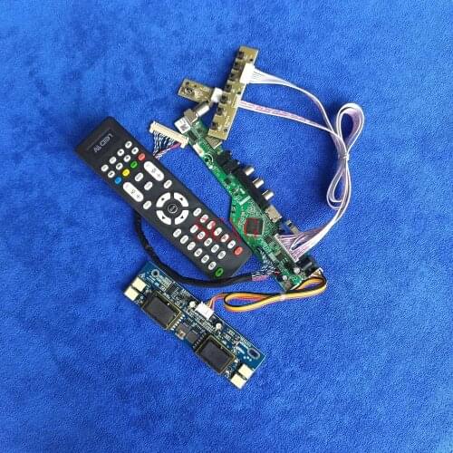 Fit M190E1/M190E2/M190E3/M190E5 4CCFL AV VGA USB HDMI-compatible Kit 30 Pin LVDS Signal Analog Screen controller board 1280*1024