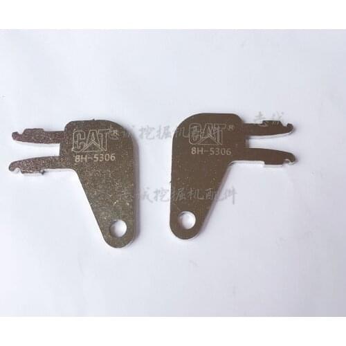 Free shipping for 8398 8H-5306 Forked Keys for Power Switch Key Master Disconnect Key E312 320 336 330