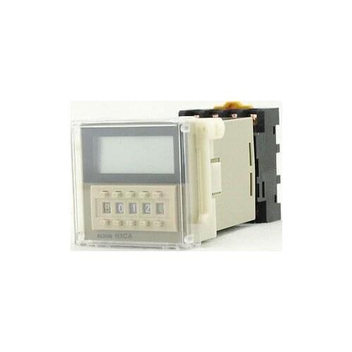 Time Relay On Delay Solid State H3CA-A 24 to 240V 11Pins SPDT DIN Track Mounting
