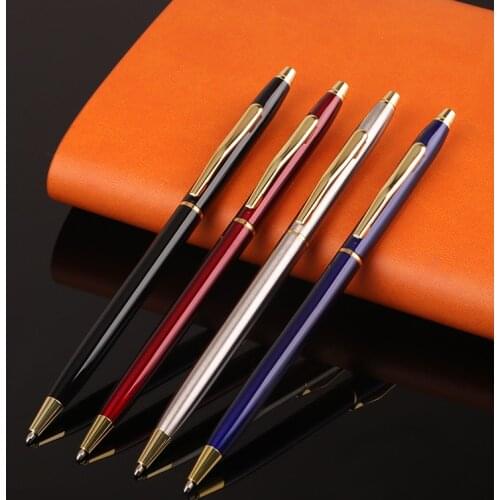Luxury Ballpoint Pen Personalized/promotional Pens For School Customized Logo Stationery Gifts Office Name Logo text MOQ 50pcs