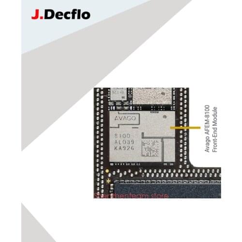 JDecflo Amplifier IC 8100 Avago AFEM-8100 Front-End Module For iPhone 11pro max Integrated Circuit PA Replacement Parts Repair