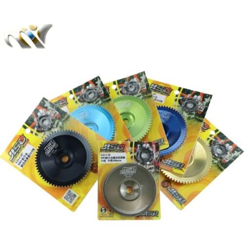 Taiwan JISO Racing Scooter Variator CNC aluminum Fan Variator for GY6 50 80 139QMB/QMA ZX Dio 50 AF18 AF28 AF34 Scooter Moped