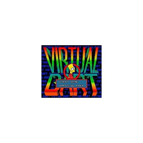 Virtual Bart 16 bit MD Game Card For Sega Mega Drive For Genesis
