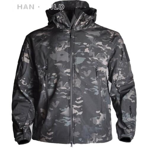 Military TAD Army Camouflage Men Jacket Coat Tactical Jacket Winter Army Waterproof Soft Shell Jackets Windbreaker Hunt Clothes