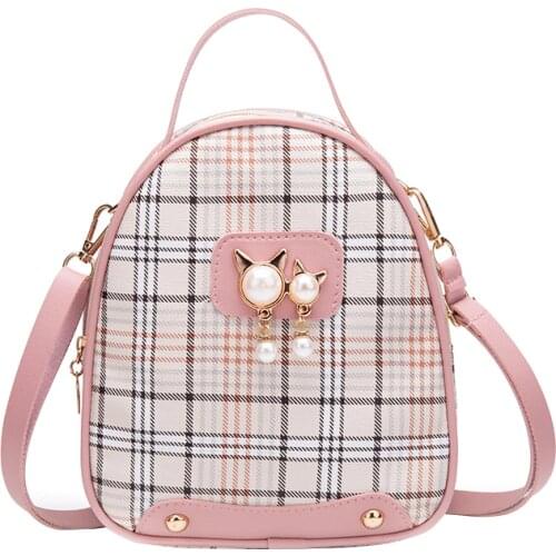 Vento Marea Mini Backpack Crossbody Bag For Teenage Girls 2020 Plain Small Women Shoulder Purse Korean Style New Convertible Bag