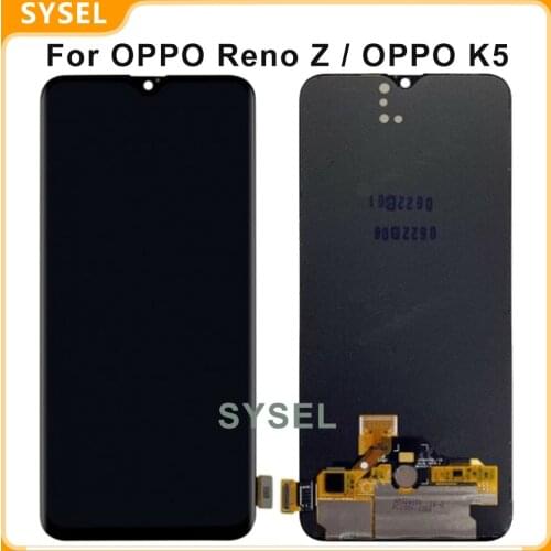 6.4'' For OPPO Reno Z / OPPO K5 Lcd Display Touch Screen Panal Glass Assembly Phone Repair Part