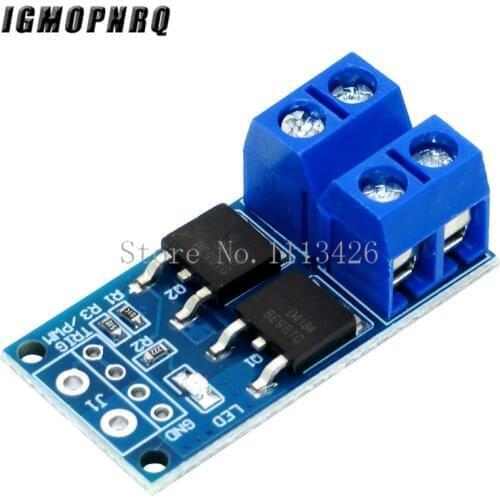 15A 400W MOS FET Trigger Switch Drive Module DC 5V-36V PWM Regulator Control Panel Motor control board
