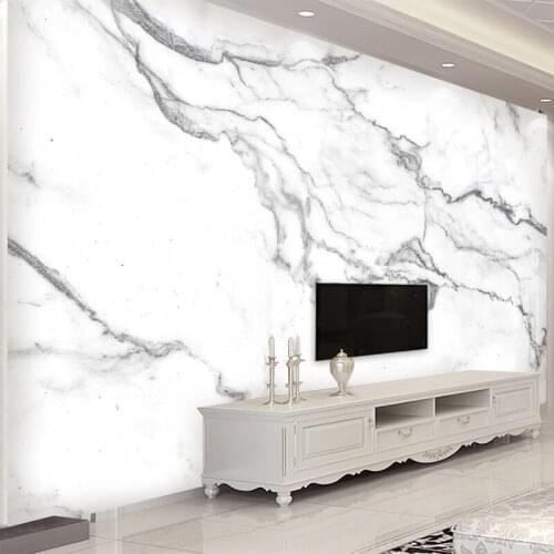 3D Wallpaper Modern Simple Marble Mural Wall Paper Living Room TV Sofa Background Wall Decor Abstract Art Wall Painting Frescoes