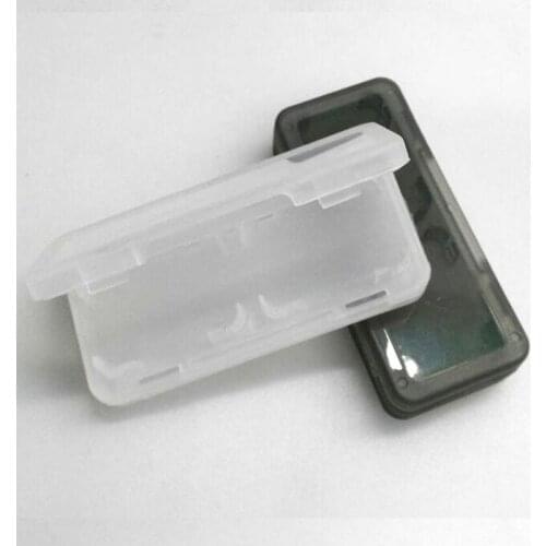 4 Slots Hard Plastic Momery Game Cards Carry Storage Box Protective Case Holder for Nintend Switch NS Console Gamepad Protector