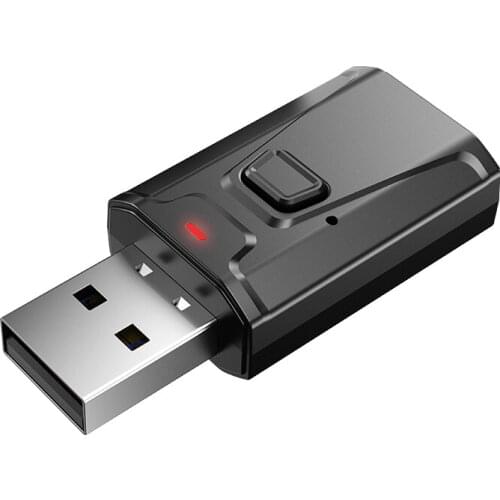 Bluetooth transmitter receiver, Bluetooth audio adapter suitable for various speakers, two-in-one 5.0 Bluetooth adapter