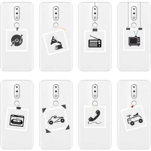 TPU Phone Case Silicone For Nokia 2.1 3.1 5.1 6.1 7.1 Retro Vintage Old Car Soft Back Cover For Nokia 2.1 3.1 5.1 6.1 7.1 Plus