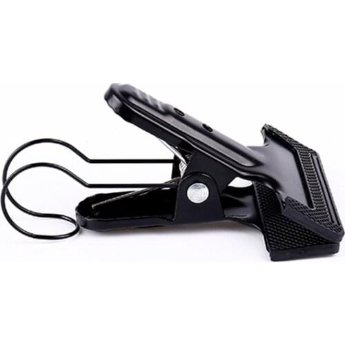 CY 1 pcs Strong Big Clip Rubber protection Multi-function Heavy Duty Mullti-function Clamp Clip for Photo Studio Backdrop Flash