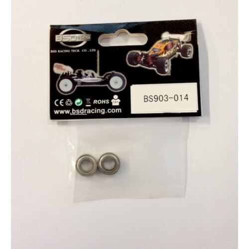 RED CAT /BSD RC CAR PARTS BS903-014 BALL BEARINGS 6X12X4MM