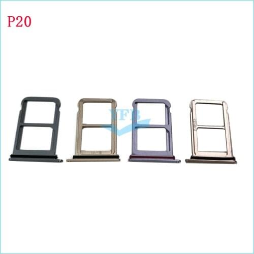 For Huawei P20 Pro SIM Card Tray Holder Slot Adapter Socket SIM Replacement Parts