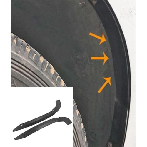 For Toyota LAND CRUISER Prado fender Mud Guard Rear wheel Mudguards Car Accessories