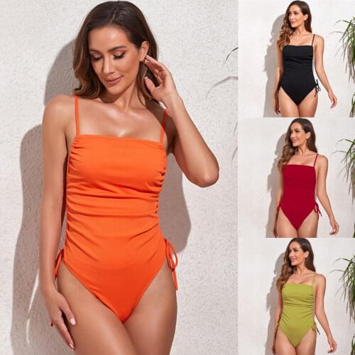 EUHRA Black Two-piece Swimwear