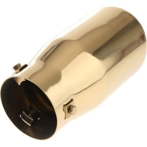 76mm Stainless Steel Car Exhaust Pipe Tail Muffler Silencer