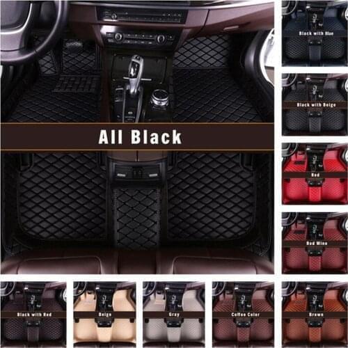 Custom Car Floor Mats For Peugeot 508 207 307 407 3008 206 2008 208 sw 308 107 301 408 5008 4008 Rifter Traveller RCZ Foot Pads