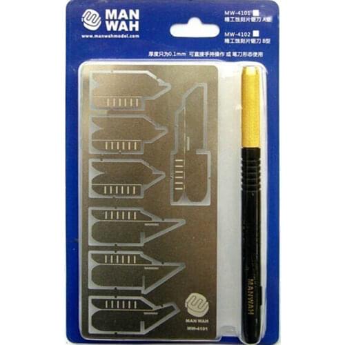 MAN WAH MW-4101 Photo Etched Saw Hobby Hand Tools Thickness 0.1mm