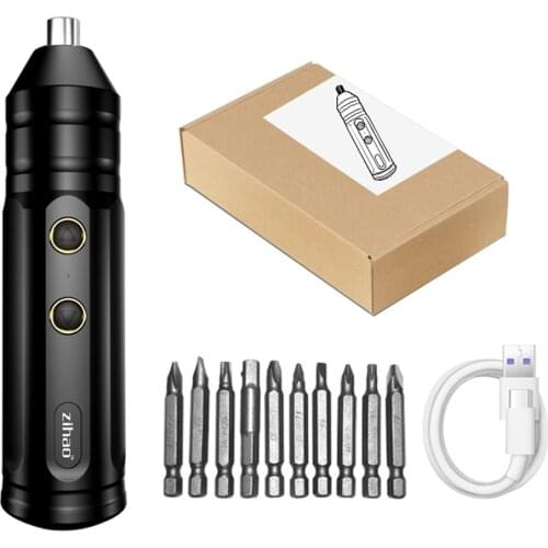 Mini Cordless Electric Screwdriver Portable Power Tools Set Rechargeable Multifunctional Electric Screwdriver