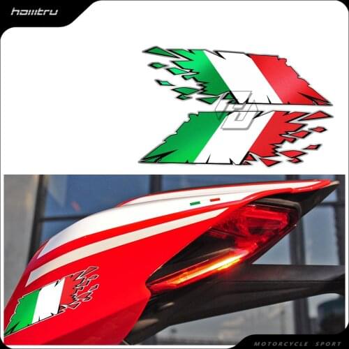 Motorcycle Tank Decals Italian Flag "rip" Style Italy Sticker Case for Piaggio Scooter MP3 Zip Fly Vespa GTS300 Sprint 50