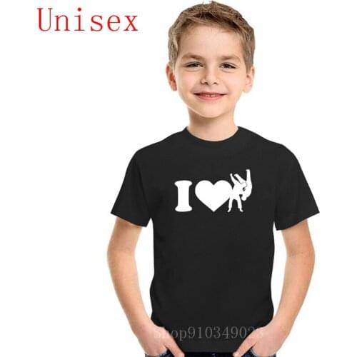 2020 new I love Judo black children clothes Print kids Streetwear Cotton Round Neck Tshirt Trendy pop boy clothes girl clothes