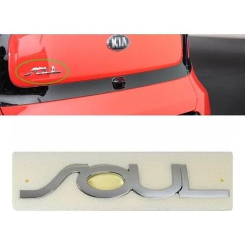 Genuine Rear Trunk Tailgate Logo Emblem For Kia Soul 2010-2016 Rear Trunk Lid Logo Emblem badge 863102K000 86310-2K000