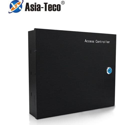 Access Control Panel Board BOX with DC12V 5A Metal Power Supply Converter Box for 1/2/4 Door Office Entry System