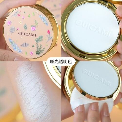Oil Control Loose Powder Moisturizing Makeup Powder Brightening Breathable Concealer Light Waterproof Non-tipping Powder QBMY