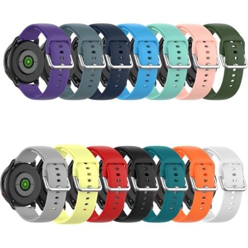 20mm 22mm Silicone Strap For Samsung Galaxy Watch Gear S3 Active 2 Graffiti style strap For HuaMi Amazfit Huawei watch band