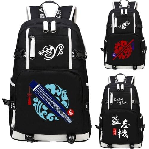 Grandmaster of Demonic Cultivation MO DAO ZU SHI Backpack Cosplay Student wei wu xian lan wang ji School travel bags Oxford bags
