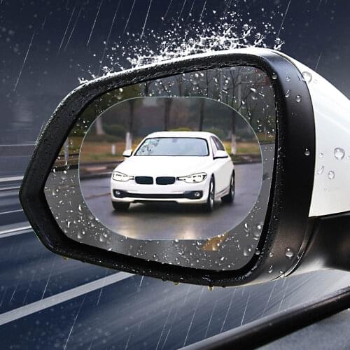 2pcs Car Rearview Mirror Protective Film Universal Anti-Fog Rainproof Membrane For Volkswagen Hyundai Mitsubishi Kia Accessories