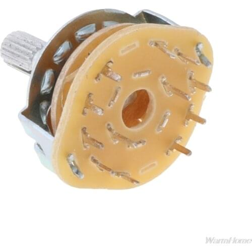 Shaft Panel Mount 2P5T Rotary Switch Selector Band 2 Position 5 RS25 F20 21 Dropshipping