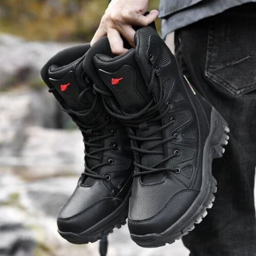 Winter Women Boots High Quality Comfortable Snow Boots Fur Plush Warm Casual Mid-Calf Hiking Boots Men Footwear Zapatos Mujer