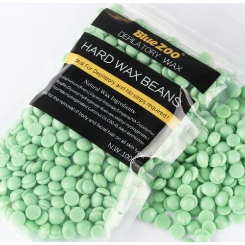 100G Hard Wax Beans Hair Removal Cream No Strip Depilatory Waxing Professional Beauty Body Bikini Hair Remover Treatment